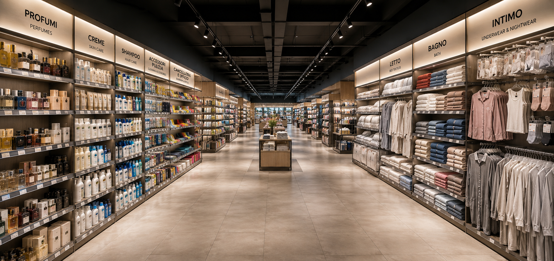 Sviluppo di un progetto retail su campioni e brief
